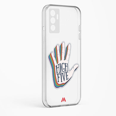 High Five Crystal Clear Transparent Case-(Vivo)