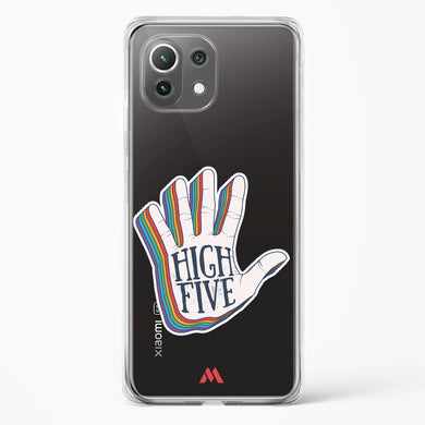 High Five Crystal Clear Transparent Case-(Xiaomi)