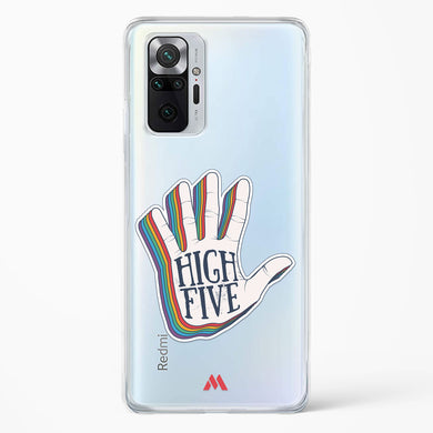 High Five Crystal Clear Transparent Case-(Xiaomi)