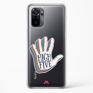 High Five Crystal Clear Transparent Case-(Xiaomi)