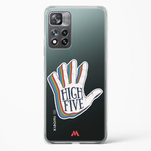 High Five Crystal Clear Transparent Case-(Xiaomi)