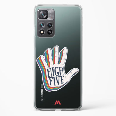 High Five Crystal Clear Transparent Case-(Xiaomi)