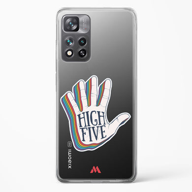 High Five Crystal Clear Transparent Case-(Xiaomi)