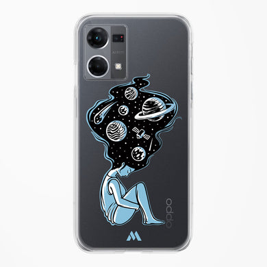 Mind Space Crystal Clear Transparent Case-(Oppo)