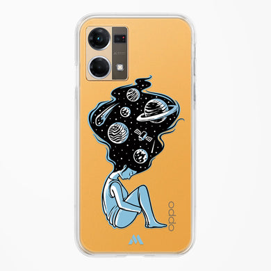 Mind Space Crystal Clear Transparent Case-(Oppo)