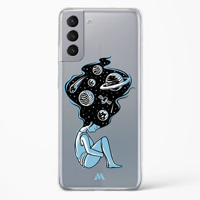 Mind Space Crystal Clear Transparent Case-(Samsung)