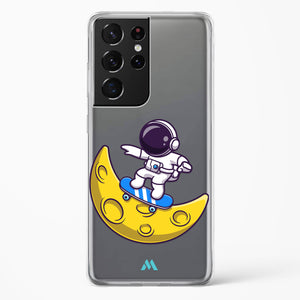 Moonlight Roller Crystal Clear Transparent Case-(Samsung)