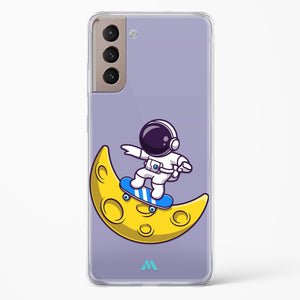 Moonlight Roller Crystal Clear Transparent Case-(Samsung)