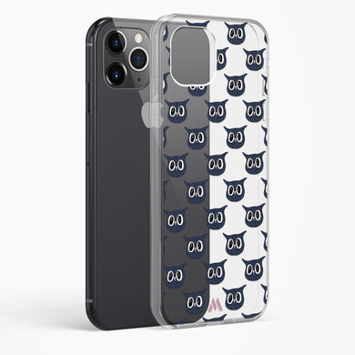 Owl Right Crystal Clear Transparent Case-(Apple)