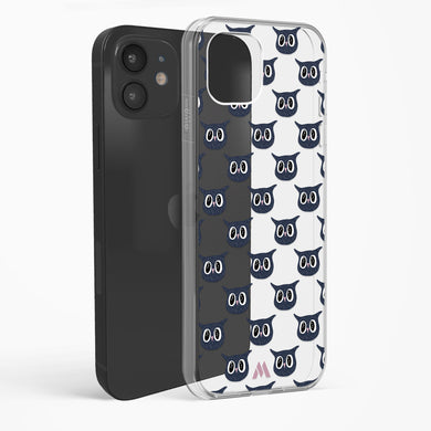 Owl Right Crystal Clear Transparent Case-(Apple)