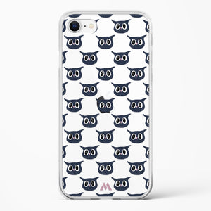 Owl Right Crystal Clear Transparent Case-(Apple)