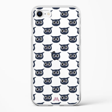 Owl Right Crystal Clear Transparent Case-(Apple)