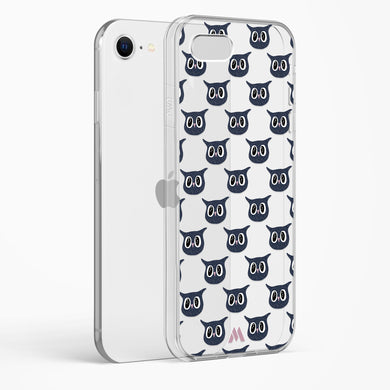 Owl Right Crystal Clear Transparent Case-(Apple)