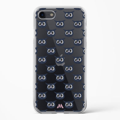 Owl Right Crystal Clear Transparent Case-(Apple)