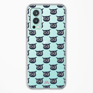 Owl Right Crystal Clear Transparent Case-(OnePlus)