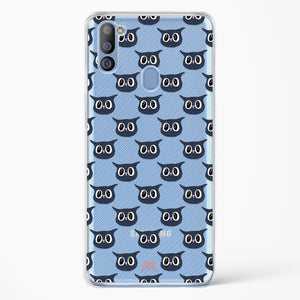 Owl Right Crystal Clear Transparent Case-(Samsung)