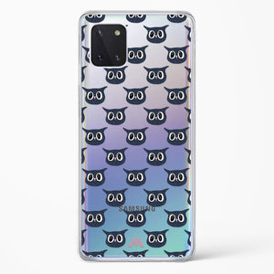 Owl Right Crystal Clear Transparent Case-(Samsung)