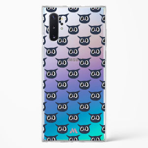 Owl Right Crystal Clear Transparent Case-(Samsung)
