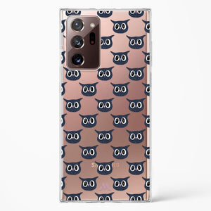 Owl Right Crystal Clear Transparent Case-(Samsung)