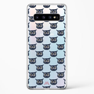 Owl Right Crystal Clear Transparent Case-(Samsung)