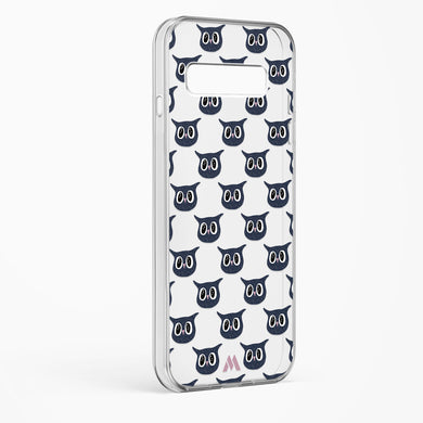 Owl Right Crystal Clear Transparent Case-(Samsung)