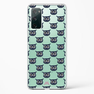 Owl Right Crystal Clear Transparent Case-(Samsung)
