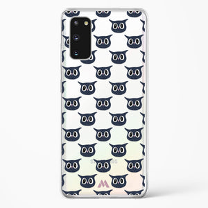 Owl Right Crystal Clear Transparent Case-(Samsung)