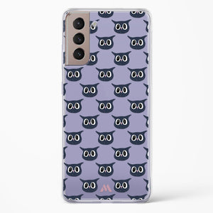 Owl Right Crystal Clear Transparent Case-(Samsung)