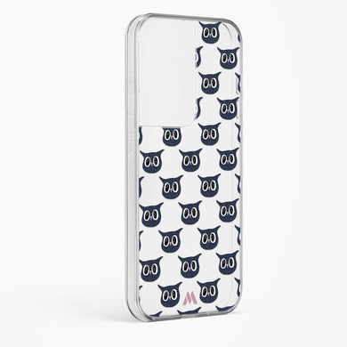 Owl Right Crystal Clear Transparent Case-(Samsung)