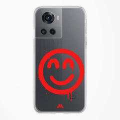 Painted Smiley Crystal Clear Transparent Case (OnePlus)