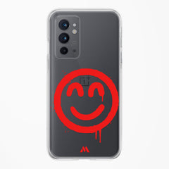 Painted Smiley Crystal Clear Transparent Case (OnePlus)