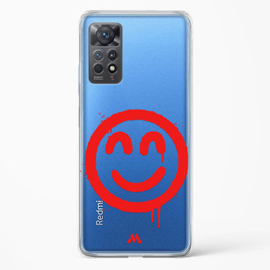 Painted Smiley Crystal Clear Transparent Case (Xiaomi)
