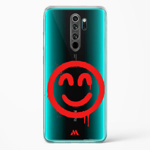 Painted Smiley Crystal Clear Transparent Case-(Xiaomi)