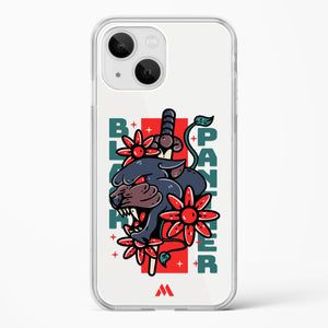 Panther Lily Crystal Clear Transparent Case-(Apple)