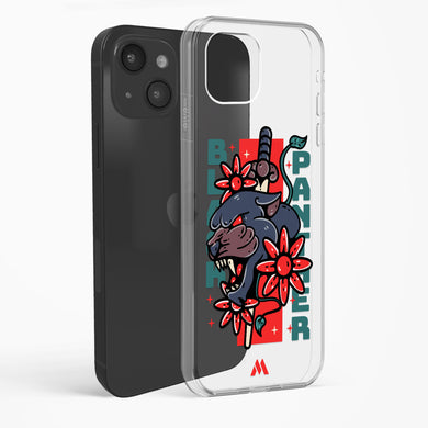 Panther Lily Crystal Clear Transparent Case-(Apple)