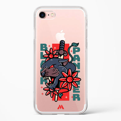 Panther Lily Crystal Clear Transparent Case-(Apple)