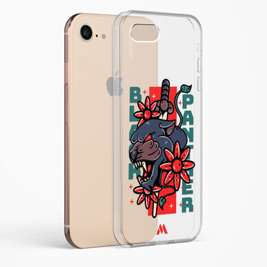 Panther Lily Crystal Clear Transparent Case-(Apple)