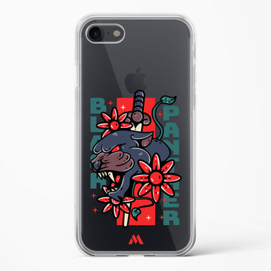 Panther Lily Crystal Clear Transparent Case-(Apple)