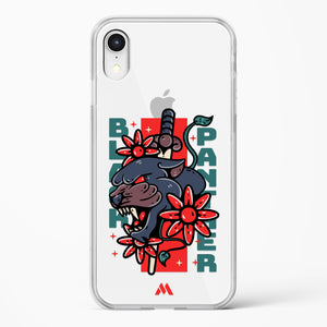 Panther Lily Crystal Clear Transparent Case-(Apple)