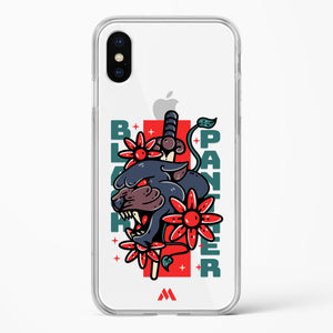 Panther Lily Crystal Clear Transparent Case-(Apple)