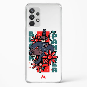 Panther Lily Crystal Clear Transparent Case-(Samsung)