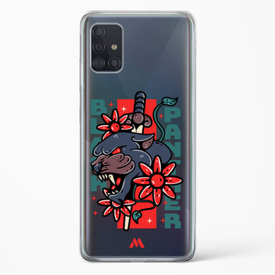 Panther Lily Crystal Clear Transparent Case-(Samsung)