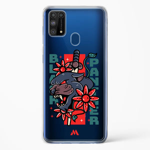 Panther Lily Crystal Clear Transparent Case-(Samsung)