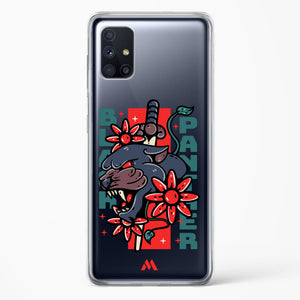 Panther Lily Crystal Clear Transparent Case-(Samsung)