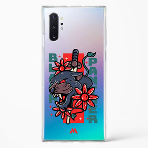 Panther Lily Crystal Clear Transparent Case-(Samsung)