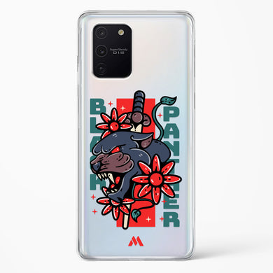 Panther Lily Crystal Clear Transparent Case-(Samsung)