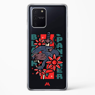 Panther Lily Crystal Clear Transparent Case-(Samsung)