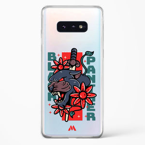 Panther Lily Crystal Clear Transparent Case-(Samsung)