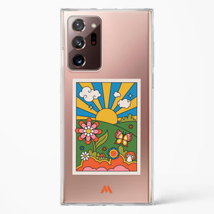 Pocket Sunshine Crystal Clear Transparent Case-(Samsung)