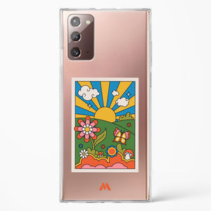 Pocket Sunshine Crystal Clear Transparent Case-(Samsung)